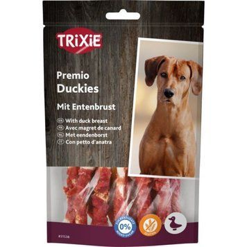 Ласощі Trixie Premio Duckies для собак кісточки з качкою 100 г 1111129084 фото