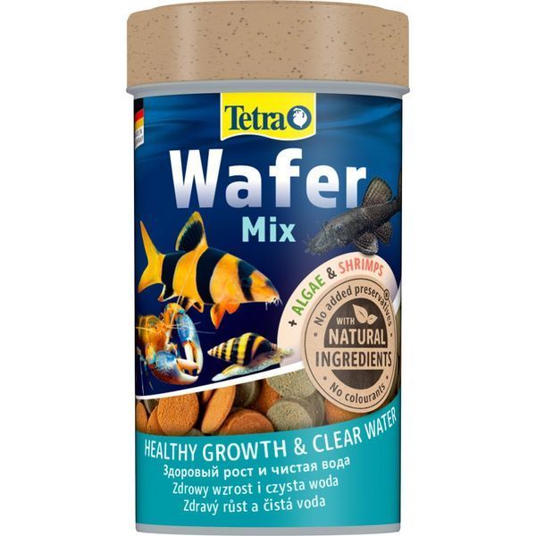 Корм Tetra Wafer Mix для акваріумних донних риб таблетки 48 г/ 100 мл 11435 фото
