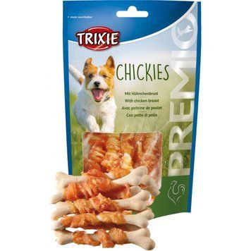 Ласощі Trixie Premio Chickies для собак збагачені кальцієм з куркою 100 г 1111134916 фото