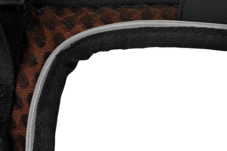 Шлейка для собак Rock harness Non-stop dogwear Чорний/Помаранчевий XS 40696 фото