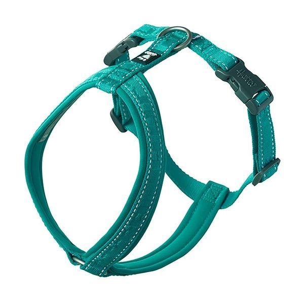 Анатомічна шлейка для собак Hurtta Casual Y-harness 60-70 Бірюзовий 31666 фото
