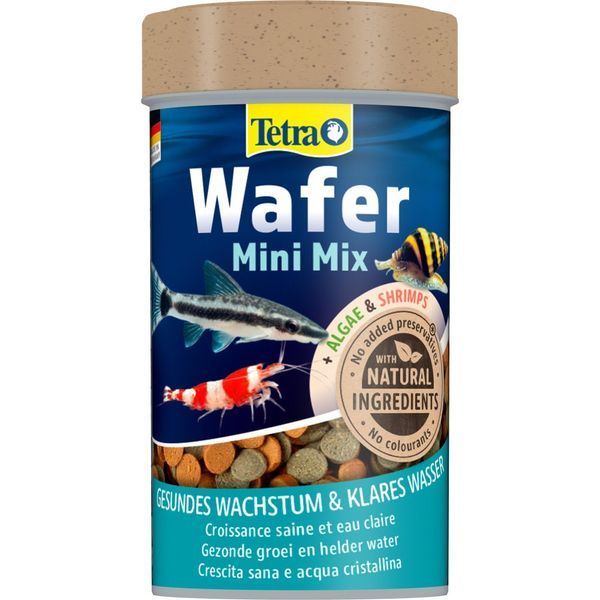 Корм Tetra Wafer Mini Mix для акваріумних донних риб таблетки 100 мл 1111128326 фото