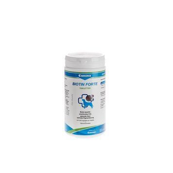 Вітамінний комплекс Canina Biotin Forte Tabletten для собак Біотин інтенсивний курс для шерсті 700 г 210 табл. 1111112701 фото