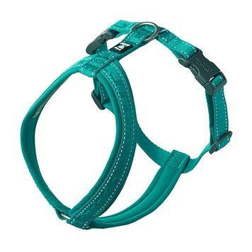 Анатомічна шлейка для собак Hurtta Casual Y-harness 70-80 Бірюзовий 31667 фото