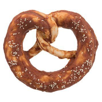 Ласощі Trixie Denta Fun Duck Pretzel bulk для собак Крендель Denta Весела качка брутто д 15 см 140 г 5 шт/уп 1111185714 фото