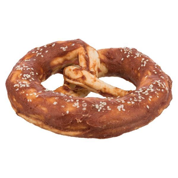 Ласощі Trixie Denta Fun Duck Pretzel bulk для собак Крендель Denta Весела качка брутто д 15 см 140 г 5 шт/уп 1111185714 фото