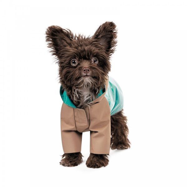 Дощовик Pet Fashion Semmy морська хвиля капучіно XS2 1111179024 фото