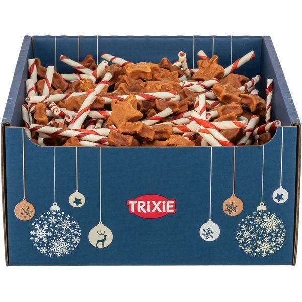 Ласощі Trixie для собак Різдвяні Льодяники з куркою 12 см 14 г - 5шт упаковка 1111178012 фото