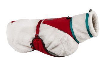 Флисовая куртка для собак Trekking fleece jacket Non-stop dogwear Серый/Винный/Бирюзовый 45 40817 фото