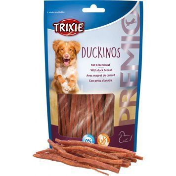 Ласощі Trixie Premio Duckinos для собак з качкою 80 г 1111135174 фото