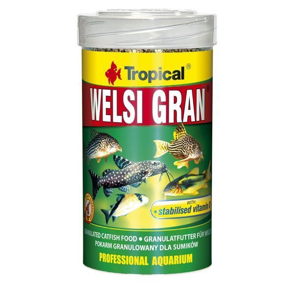 Корм Tropical Welsi Gran для акваріумних донних риб гранули 65 г/ 100 мл 1111130537 фото