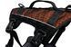 Удлиненная шлея для собак Rock harness long Non-stop dogwear Черный/Оранжевый S 40702 фото 7