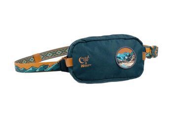 Сумка-бананка для ласощів та аксесуарів собак Trail quest fanny pack RP signature edition Non-stop dogwear Бірюзовий/Дуб 40548 фото
