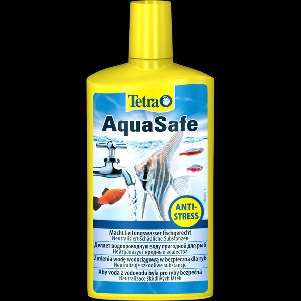 Засіб Tetra Aqua Safe для підготовки води в акваріумі 500 мл на 1000 л 8189 фото