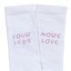 Носки для владельцев собак Palopa Tennis Socks Lettering Бежевый/Розовый 2 пары 35-40 45559 фото 2