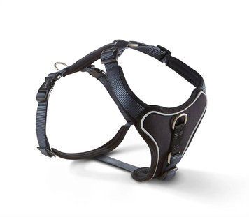 Шлейка для собак пом'якшена Wolters Professional Comfort -1 27-32 см / 15 мм Графітовий 45469 фото