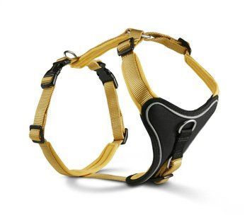 Шлейка для собак пом'якшена Wolters Professional Comfort 6 80-95 см / 35 мм Жовтий 29769 фото