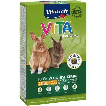 Корм Vitakraft Special для декоративних гризунів та кроликів 600 г 1111119052 фото