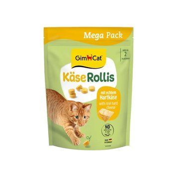 Вітамінізовані таблетки GimCat Kase Rollis для котів усіх порід сирні кульки 425г пауч 1111183837 фото