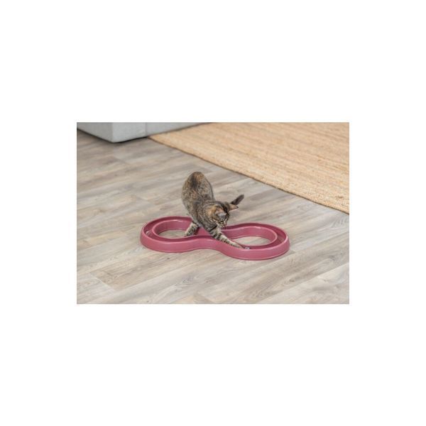 Іграшка Trixie Ball Race для котів Трек ігровий з м&rsquo;ячем пластик 65х31 см 1111150315 фото