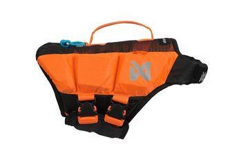 Спасательный жилет для собак Protector life jacket Non-stop dogwear Черный/Оранжевый 4 40506 фото