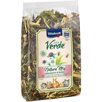 Корм Vitakraft Vita Verde Nature Mix для декоративних гризунів з подорожником та конюшиною 70 г 1111119069 фото