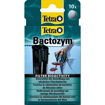 Засіб Tetra Bactozym для акваріума для стабілізації біологічної рівноваги 10 таблеток на 1000 л 8193 фото
