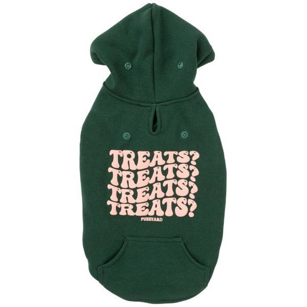 Кофта для собак FuzzYard Treats Зеленый 1 33406 фото