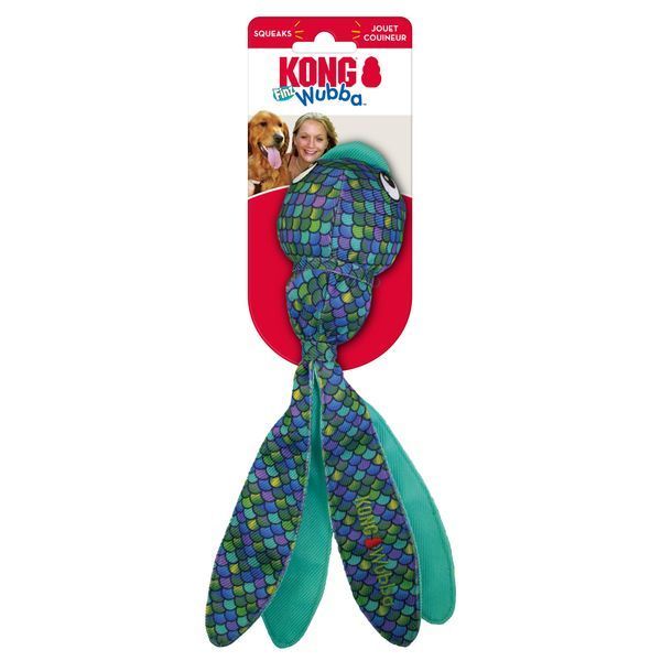 Игрушка для собак Kong Wubba Finz Blue L 41605 фото