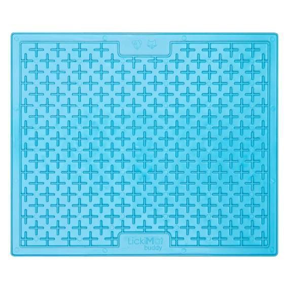 Лизальний килимок антистрес для собак LickiMat Buddy X Large Turquoise, м'яка основа 27755 фото
