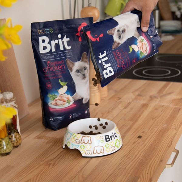 Корм сухий Brit Premium by Nature Cat Sterilised для стерилізованих котів з куркою 1,5 кг 1111167477 фото