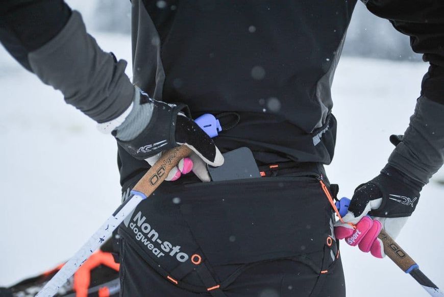 Пояс для прив'язі собак L&oslash;ype belt pro Non-stop dogwear Чорний L 40308 фото