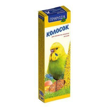 Набор Колосок для попугая яичный 140г*2шт 50% на вторую упаковку 1111152826 фото