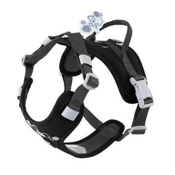 Шлейка пом'якшена для собак Hurtta Weekend Warrior Harness II ECO Чорний 45-60 42131 фото