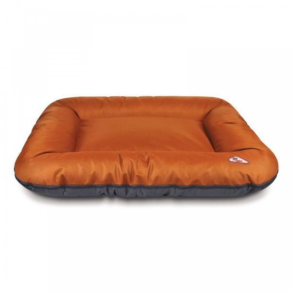 Лежак Pet Fashion Askold 5 для собак теракотовий/сірий 102x76x14 см 1111170061 фото