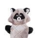 Мягкая игрушка для собак енот ZippyPaws Jigglerz Raccoon с пищалкой 28509 фото 5