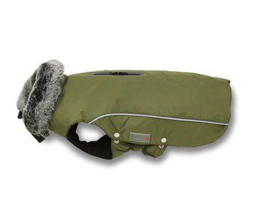 Куртка парка для собак Wolters Amundsen для Мопсов и Бульдогов 40 см Оливковый 30135 фото