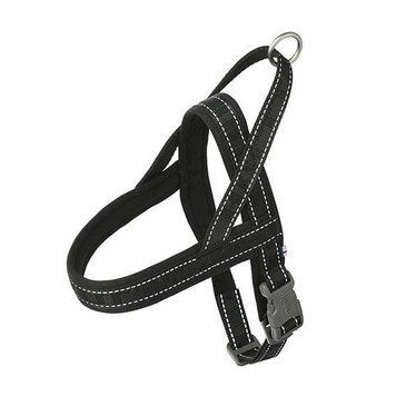 Пом'якшена шлея для собак Hurtta Casual harness ECO 35-45 Чорний 32400 фото