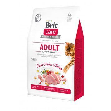 Корм сухий Brit Care Cat Grain Free Adult Activity Support для вуличних та дорослих котів філе індички та курки 400 г 1111162365 фото