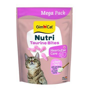 Вітаміни GimCat Nutri Taurine Bites для дорослих котів для підтримки здоров_я серця із сиром і таурином 425 г 1111194547 фото