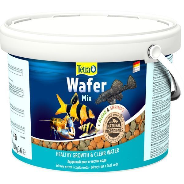 Корм Tetra Wafer Mix для акваріумних донних риб таблетки 1,85 кг/ 3,6 л 1111131091 фото