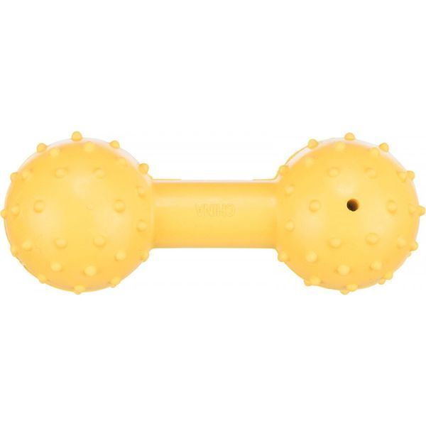 Іграшка Trixie Dog Toy Dumbbell для собак Гантель з дзвіночком гума 12 см 1111114698 фото