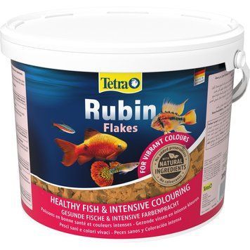 Корм Tetra Rubin Flakes для акваріумних рибок для забарвлення пластівці 2,05 кг/ 10 л 8332 фото