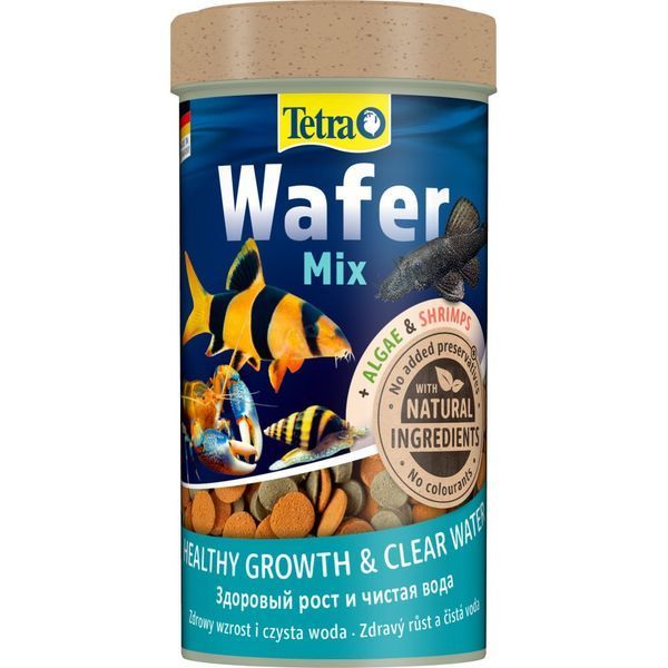 Корм Tetra Wafer Mix для акваріумних донних риб таблетки 119 г/ 250 мл 12586 фото