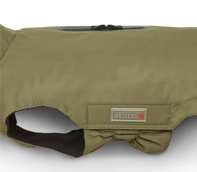 Попона дощовик для мопсів та бульдогів Wolters Modern Classic Оливковий 40 см 39552 фото