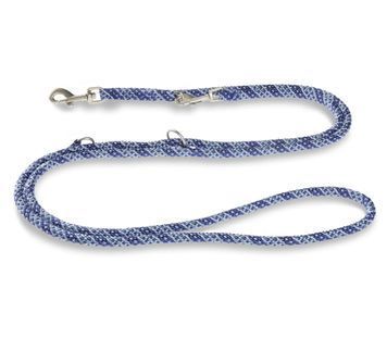 Повідець-канат для собак Wolters Everest-Rope Programme Leash extra long 3 м/9 мм Синій з блакитним 45476 фото