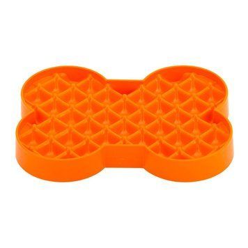 Миска слоуфідер для маленьких собак LickiMat Small Slodog Orange 30346 фото
