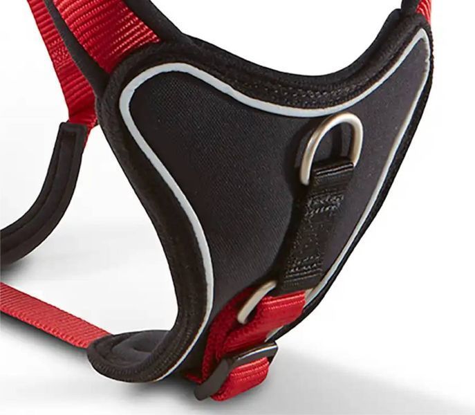 Шлейка для собак пом'якшена Wolters Professional Comfort 5 70-85 см / 35 мм Червоний 29753 фото