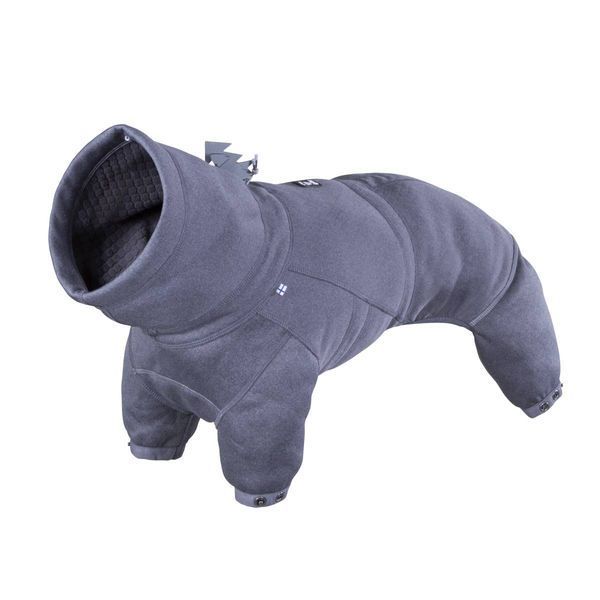 Утепленный комбинезон для собак Hurtta Midlayer Overall 60M Серый 31451 фото