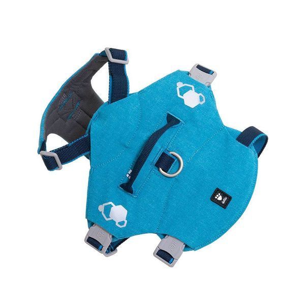 Шлейка для собак Hurtta Safeguard Harness ECO Синий 75-95 42099 фото